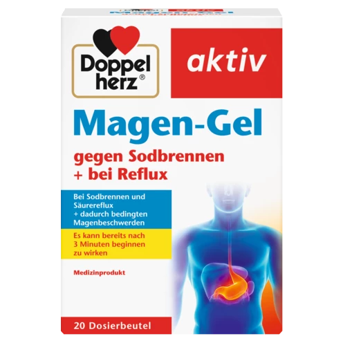 Abbildung der Produktverpackung Doppelherz aktiv Magen-Gel Frontansicht